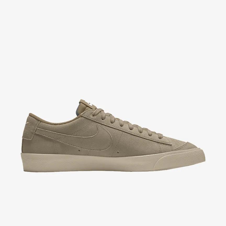 Giày Nike Blazer Low '77 By You Nam Nâu